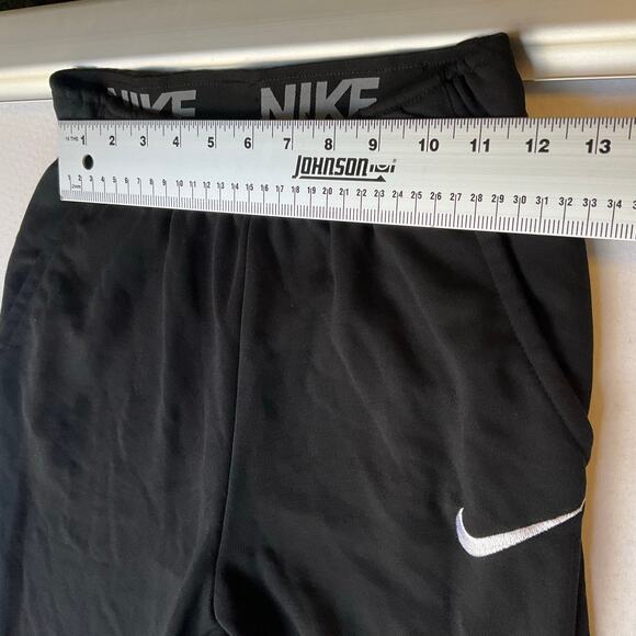 Adidas Big Kid Joggers Pants size L Black Casual Stretchy Elastic Waist - Picture 2 of 10